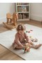 Girl's Crispy Printed Long Sleeve Dress and Knit Cardigan Set - 2