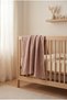 Wafflenest 100% Cotton Waffle Baby Blanket 90X110 cm Crib Cover Baby Blanket - 6