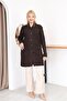 Plus Size Long Knit Cardigan with Pockets