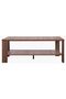 Modern Rectangular Wood Coffee Table 100 × 50 cm BN42692MTH - 4