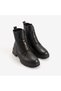 Women's 4.5cm Rubber Sole Zippered Genuine Leather Boots 51355 - 3