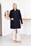 Plus Size Long Knit Cardigan with Pockets