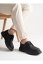 Jy-T13X Kratos Lace-Up Leather Men's Casual Sports Classic Shoes Cst - Black