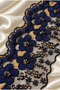 Floral Sequin and Beaded Lace Appliqué Ribbon [1 meter] - 2
