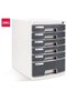 Brand 6-Drawer Document Storage Cabinet with Lockكبينه لتخزين المستندات 6 ادراج بقفل ماركة