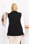 Plus Size Stoned Knitwear Vest - 8