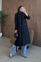 Mest Buckle Trench Coat Black - 3