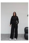 Crop Sweatshirt Şardonlu Tracksuit Set - 4