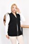 Plus Size Stoned Knitwear Vest - 6