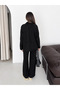Women's Suede Fabric Stand Collar Jacket with Snap Fasteners, Hidden Zipper and Multiple Pockets - 8