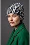 Patterned Shaggy Yarn Soft Textured Plush Women's Beanie - Winter Soft - 7