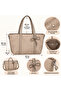 Bow Detailed Large Internal Volume Shoulder and Arm Bag Briefcase Notebook Bag En45 Size30 - 3