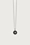 Men's Compass Star Steel Necklace Silver