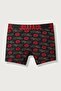 Men's Cotton Fabulous Patterned Boxer Black - 2