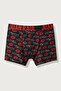 Men's Cotton Fabulous Patterned Boxer Black