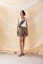 26Yz022 Tencel Leopard Mini Skirt - 2