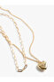 Set of 2 Heart Chain Necklaces - 2