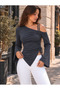 Sandy Drawstring Spanish Sleeve Blouse - 2