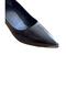 11 Shiny Leather Metal Accessory Goblet Heeled Shoes'Heel 6 cm' - 6