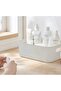 Plastic Storage Bins with Handles, Multi-Purpose Cabinet, Desk & Pantry Organizer - 6