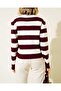 Thick Striped Knitwear Cardigan - 3