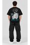 Satoru Gojo Anime T-Shirt – Jujutsu Kaisen Blue Eye Print Oversized Unisex T-Shirt - 2