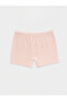 Ozmarka New Season Ecru Printed Girls' Cotton Boxer 3-Piece Set - 5