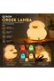 Percussion 7-Color Silicone Duck Led Table Lamp, Musician-Designed, Touch-Sensitive Color-Changing Decor