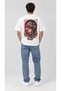 Attack on Titan Eren Yeager Printed Anime T-Shirt Unisex Oversize Black White - 2