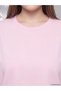 Vizyon New Season Pink Plus Size 100% Cotton Women's T-Shirt - 2
