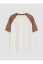 White Crew Neck Pochacco Printed Girls' T-Shirt - 3