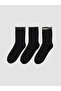 Esvab • Modern & Distinctive Embroidered Women's Socks 3-Piece Set