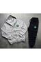 Zippered Jacket and Winter Sweatpants 2-Piece Combination Trend
