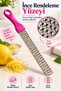 Fine Hand Grater Metal Grater Lemon Orange Peel and Hard Cheese Grater - 3