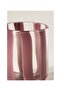 Ribbon Stripe Handmade Glass Juice Cup - 4