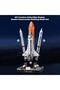Space Shuttle Building Kit, 2226 Pieces, Space Toy for Ages 8+, Collectible Model - 2
