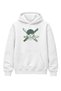 Oversize One Piece Roronoa Zoro Back Printed Hooded Sweatshirt, Unisex Anime Themed Hoodie - 2