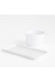Mercer Soup and Sandwich Set, Porcelain, Elegant and Modern Design