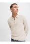 Jprmilano Stitch Knit Zip Polo Sn Cloud Dancer - 5