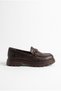 Women's Loafer High Sole Buckle Casual Shoes - Comfortable Moccasin Shoes with Orthopedic Insole - 5