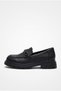 Women's Loafer High Sole Buckle Casual Shoes - Comfortable Moccasin Shoes with Orthopedic Insole - 5