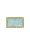 Ernestine Decorative Comb-Edge Cotton Bath Mat