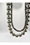 2-Piece Silver Color Bijouterie Necklace - 2