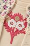 Baby Girl Set with Floral Lace Detail, 3-Piece Top and Bottom Set, Seasonal - 5