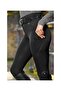 Mina High Waist Thermal Silicone Full Grip Women's Riding Pants - 3