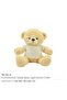 CUSTOMIZED TEDDY BEAR WITH PRINTABLE WHITE T-SHIRT – GIFT OR PROMOTIONAL SET - 3