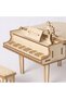 Puzzle 3D din lemn, model pian - 6
