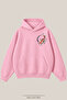 Unisex Japanese Koi Fish Printed Front and Back Design Oversize 3 Thread Inner Embroidered Hooded Sweatshirt - 2