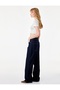 High Waist Straight Wide Leg Jeans - Straight Fit Jeans - 2