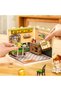 DW021 Kit de construcție casă miniaturală Cafenea Hon Kong Bites - 4
